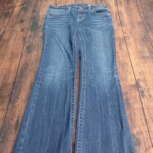 Miss Me JP5077 Bootcut Women's Jeans Size 29 Blue